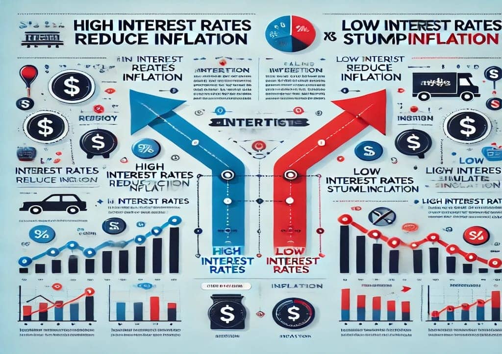 relación con las tasas de interés