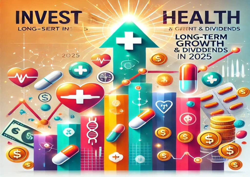 Imagen principal para el artículo 'Top 5 acciones de salud y dividendos en 2025,' destacando crecimiento y estabilidad en el sector salud.