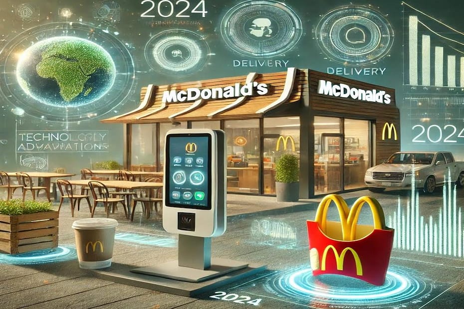 Imagen de portada del Análisis McDonalds 2025 destacando estrategias de sostenibilidad, innovación tecnológica y expansión global.