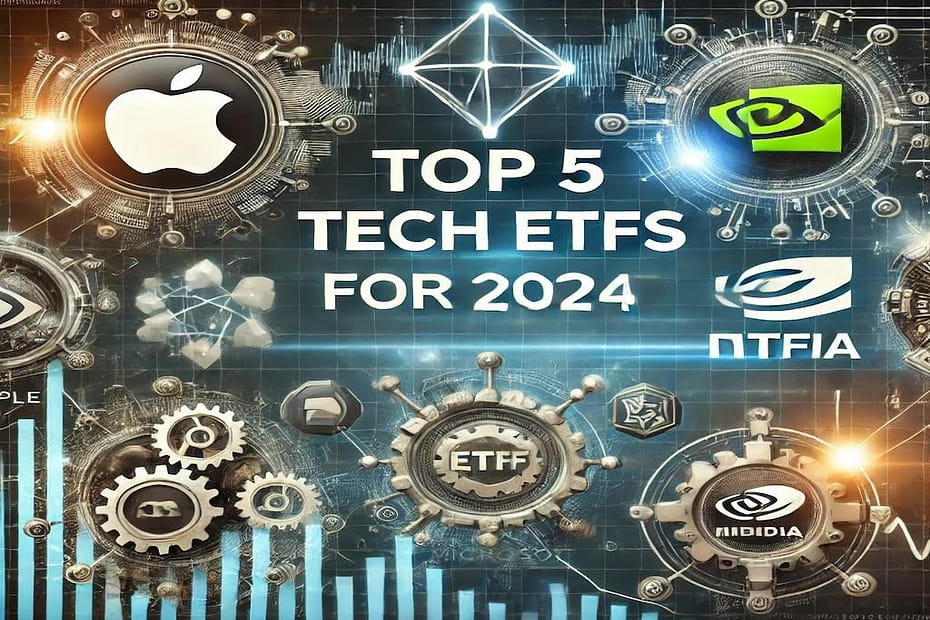 top 5 de ETFs tecnológicos